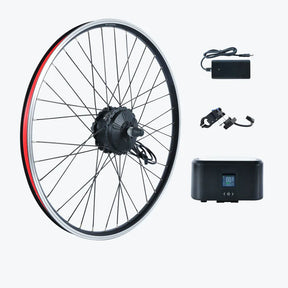 Kirbebike EZ Rider ebike conversion kit 36v 250w front wheel with 36v 7ah LG battery